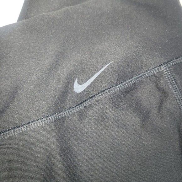 NIKE power tight fit training dri fit black size small yoga leggings womens - Picture 16 of 16
